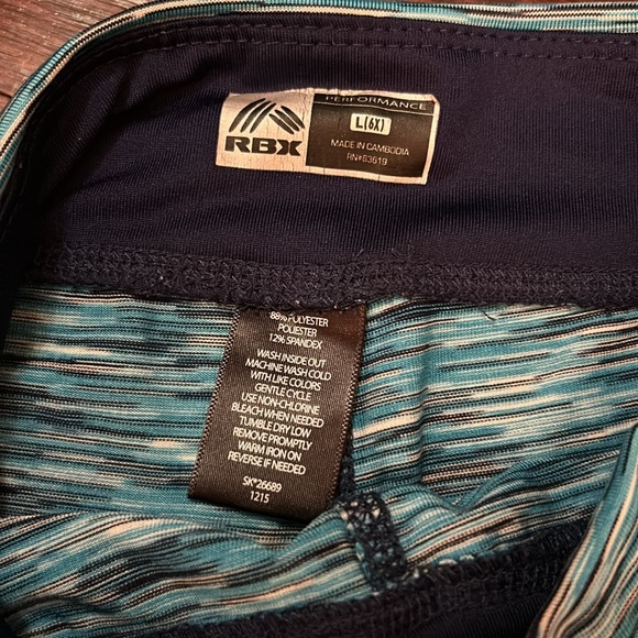 Blue colored capris - Picture 3 of 3